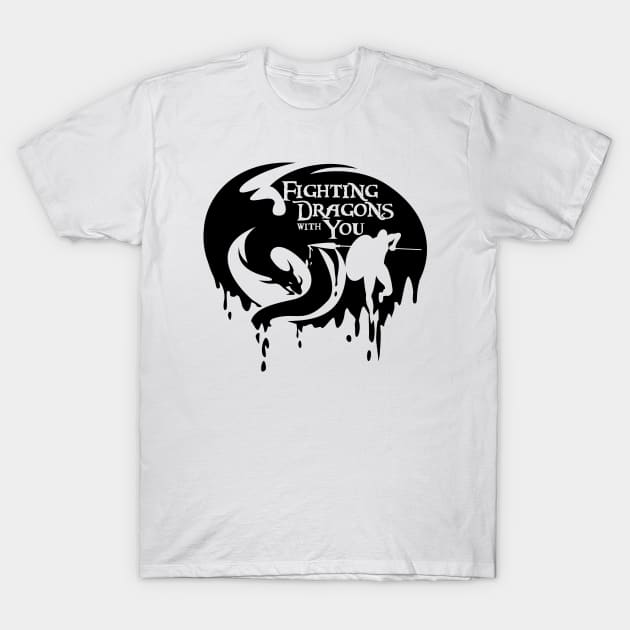 Fighting Dragons with You T-Shirt by andantino